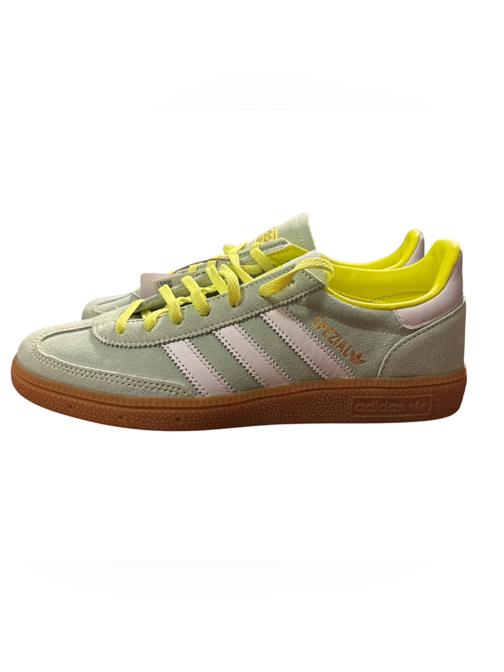 Adidas Handball Spezial Jade and Lime Greem Women Size: 8 NWT